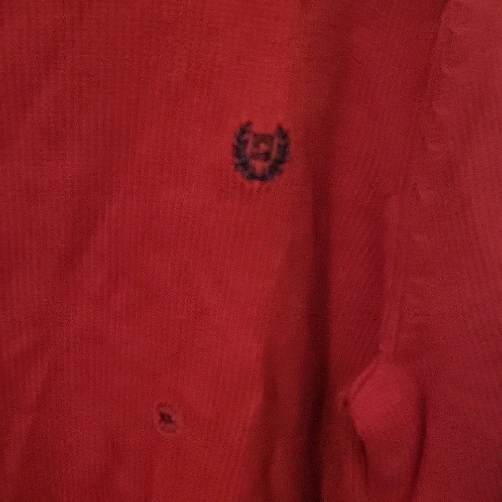 NWT Chaps Red Sweater 100% Cotton